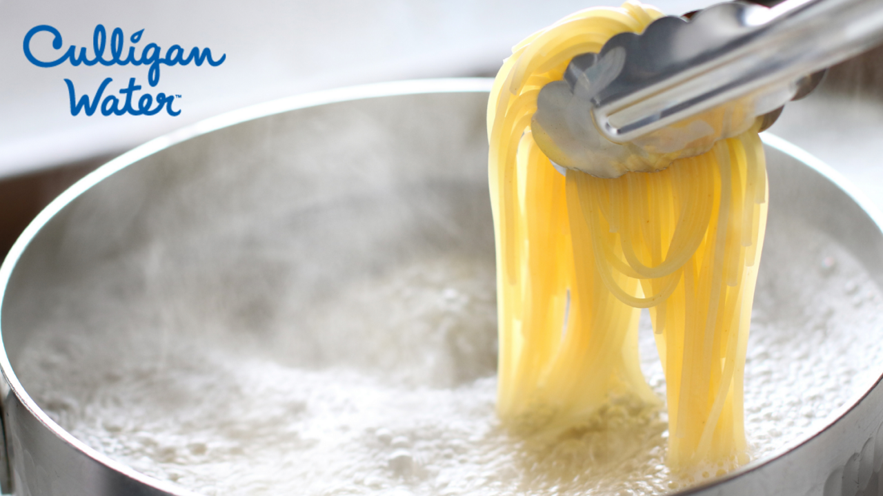 Filtered Water = Quality Cooking